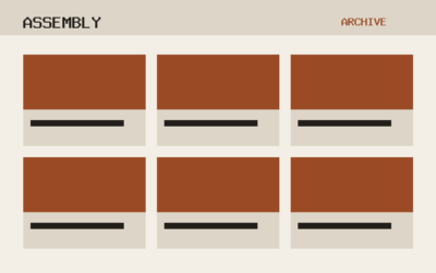 The Assembly theme, archive template