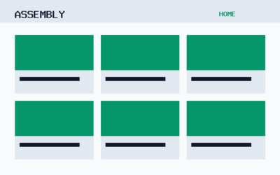 The Assembly theme, home template