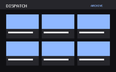 The Dispatch theme, archive template