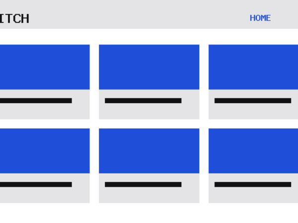 The Pitch theme, home template