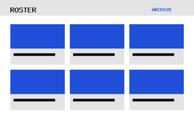 The Roster theme, archive template