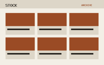 The Stock theme, archive template