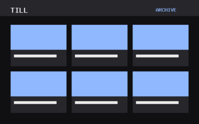 The Till theme, archive template
