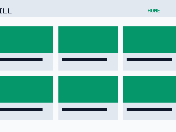 The Till theme, home template